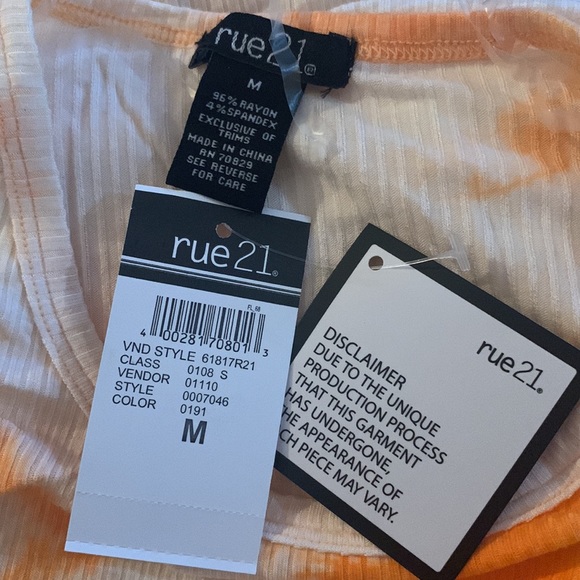 Cream Tie Dye Ruched Side Mini Dress - Picture 8 of 9